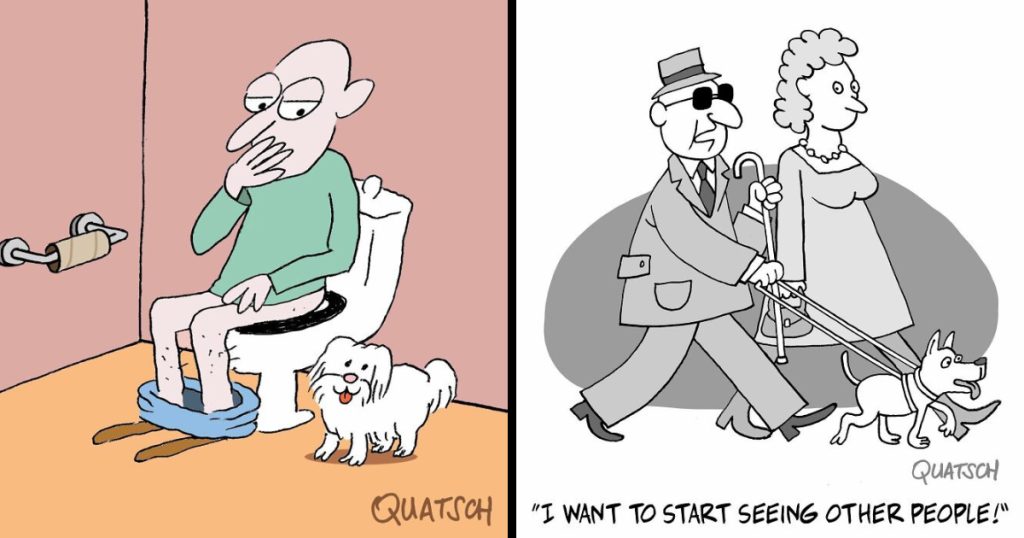 This Comic Artist Illustrates Absurd and Funny Situations That Might Make You Laugh (20 pics)