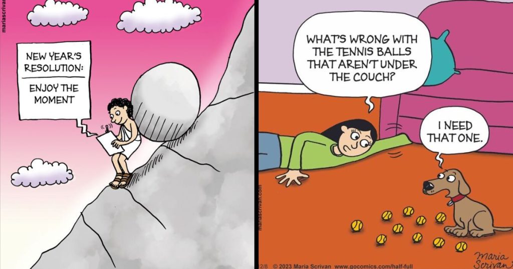 “20 Hilarious Comics Filled with Bizarre Moments and Witty Humor by Maria Scrivan”