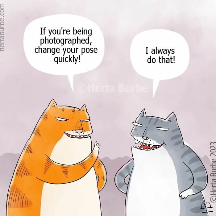 20 Fantastic Drawings by Herta Burbe to Spark a Smile 21