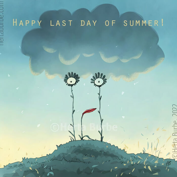 20 Fantastic Drawings by Herta Burbe to Spark a Smile 5