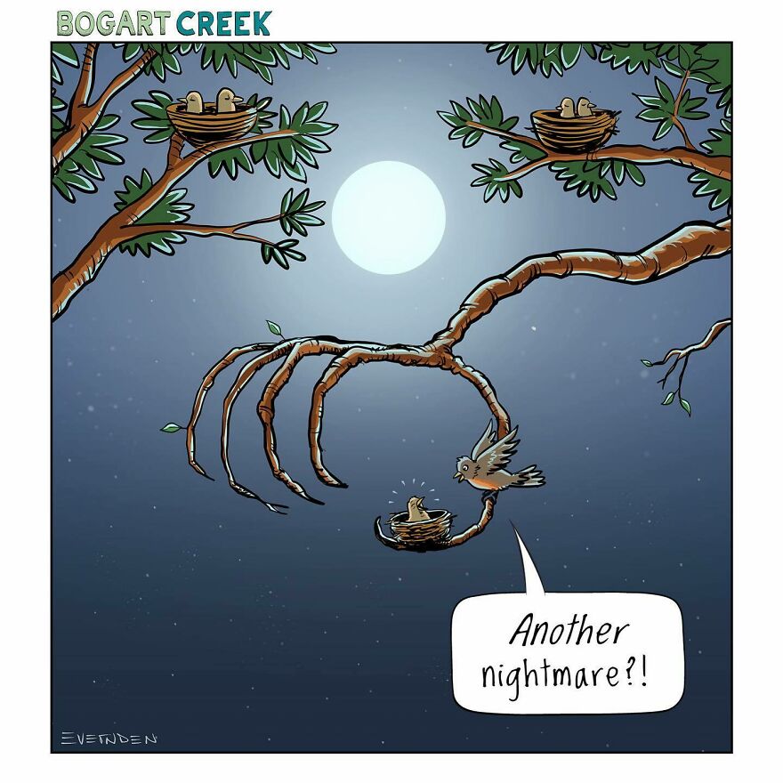20 Quirky One-Panel Delights by Derek Evernden with a Touch of the Macabre 9