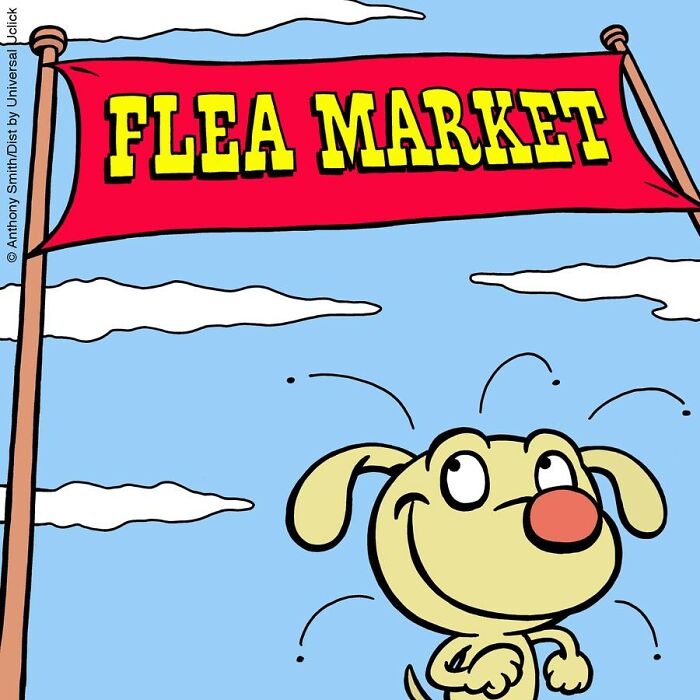 Whimsical Paws 20 Delightfully Absurd One-Panel Comics Featuring a Dog's Everyday Adventures 8