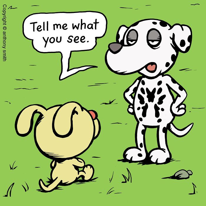 Whimsical Paws 20 Delightfully Absurd One-Panel Comics Featuring a Dog's Everyday Adventures 13