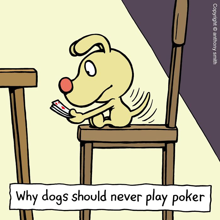 Whimsical Paws 20 Delightfully Absurd One-Panel Comics Featuring a Dog's Everyday Adventures 19