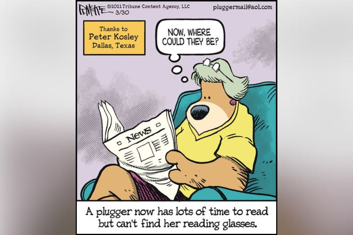Pluggers comics By Rick McKee
